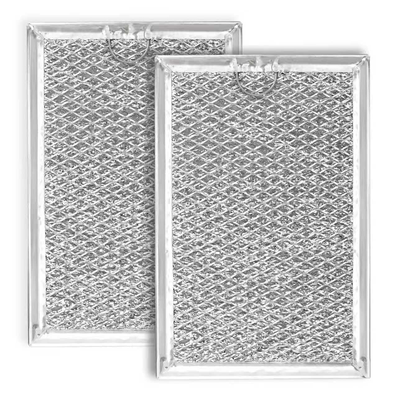 Photo 1 of [2 Pack] OEM Microwave Filter Replacement 7.64" x 5.12" Fit for GE WB06X10309 WB06X10359, Microwave Vent Filter, Microwave Grease Filter, Filters Kitchen Oven Air Over the Range Vent Fan