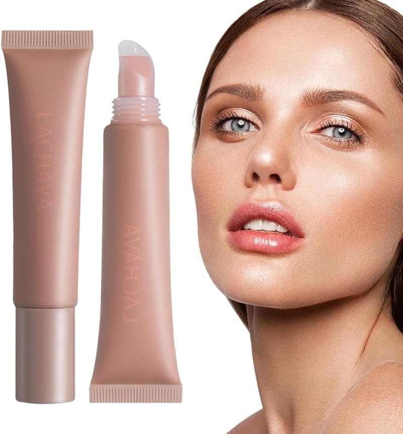 tacery Plumping Lip Oil Tinted Lip Balm Hydrating Dry Lips Moisturizing Gloss