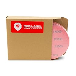Red Label Abrasives 5 Inch 1000 Grit Hook and Loop