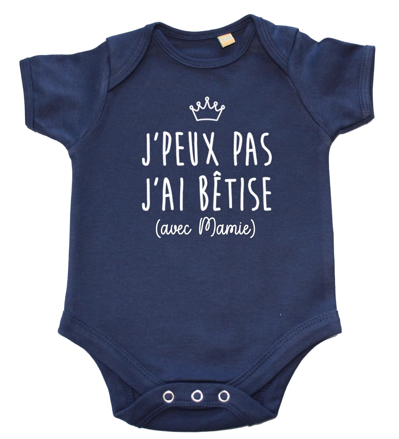 Body Bebe Jpeux Pas Jai Betise Avec Mamie Bebe Fille 0 24m Bodys Et Combinaisons Bhattbros Com