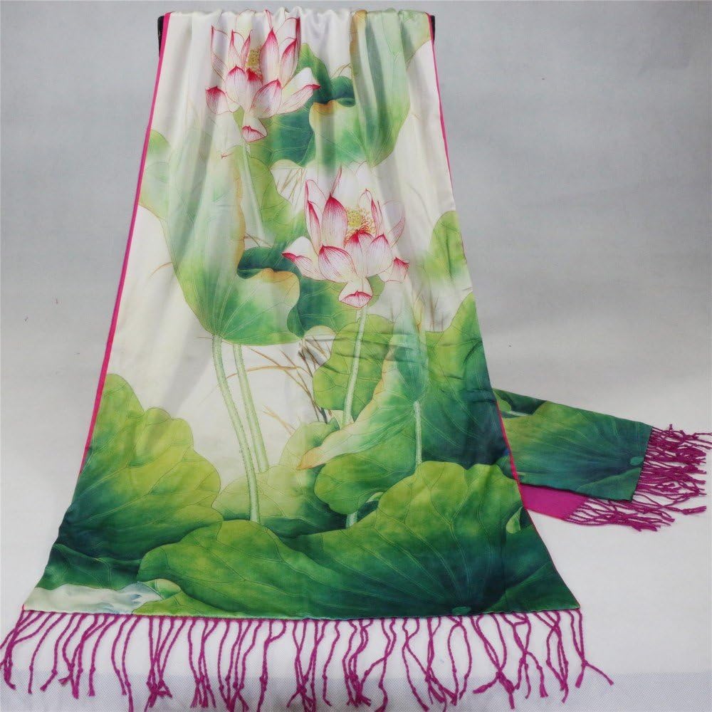 Velor Long Scarf Gift Silk Scarf Long Thick Section Shawl