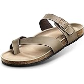 KEMISANT Women's Slide Sandals-Flip-Flops-Casual Slip-ons with Unslip Rubber Outsole and Suede Upper