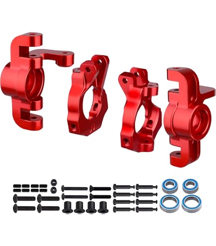 Amazon.com: FriHobby Aluminum Front Spindle and Carrier Set for 1