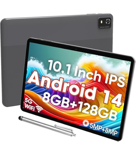 2-Pack Tempered Glass Screen Protector For Onn 10.1 Gen4 Tablet (2024) - 9H Hardness, Anti-Scratch, Easy Installation