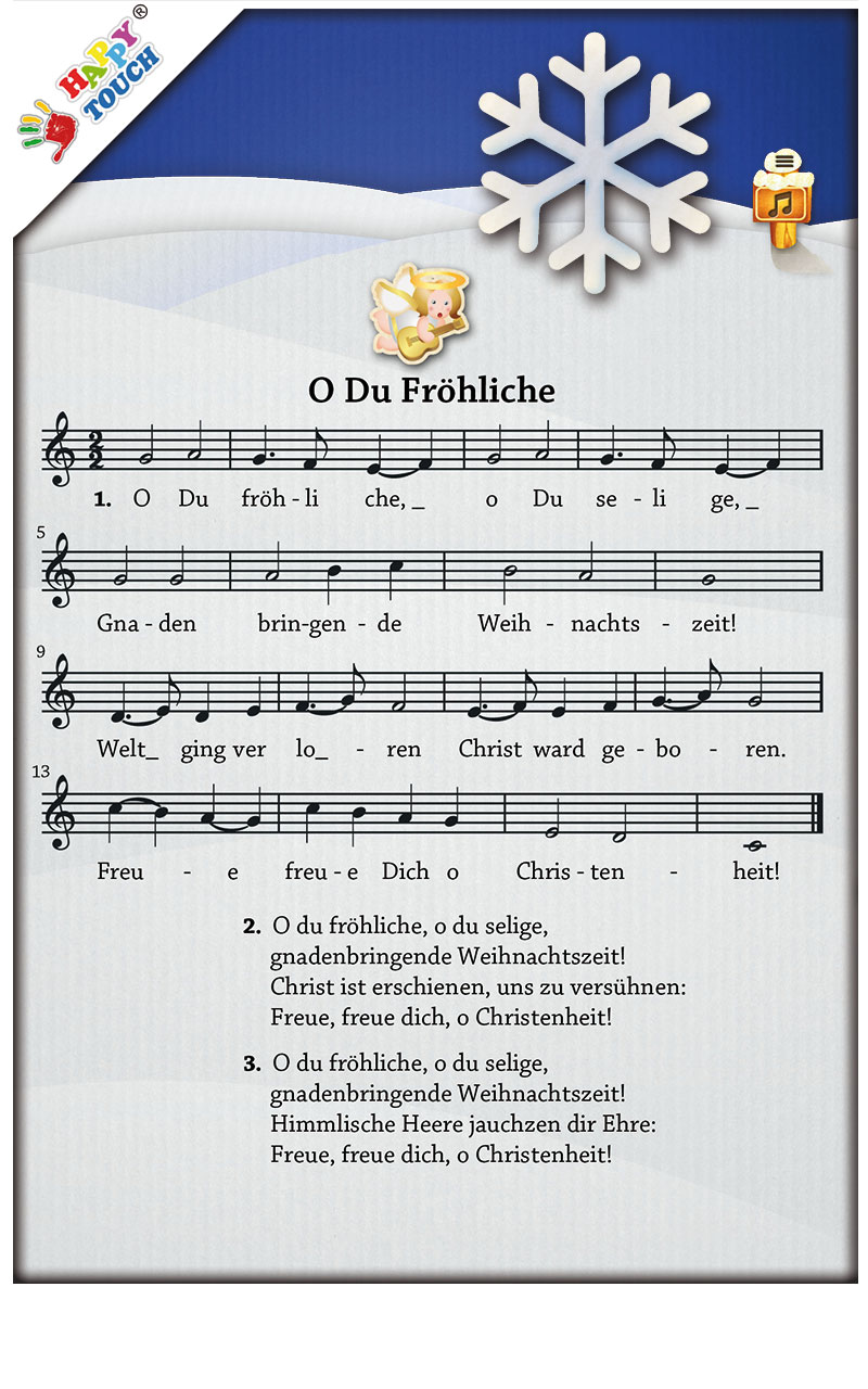 German Christmas Songs for Kids and Adults completely in german