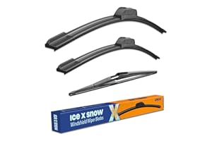 ICEXSNOW 26"/17"/12J Windshield Wiper Blades Replacement for Nissan Rogue 2024-2014 Pathfinder 2021-2013 Original Factory Qua