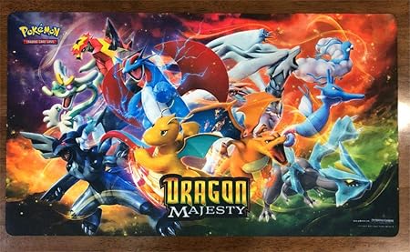 Amazon ポケモンカード カイリューリザードン ゼクロム レシラム キュレム プレイマット おもちゃ おもちゃ
