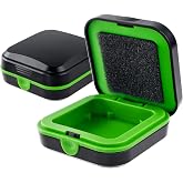 Chazcool Hearing Aid Case, Waterproof Hearing Aid Travel Case | Hearing Aid Case Hard Pocket Size, Hearing Aid Containe for Travel