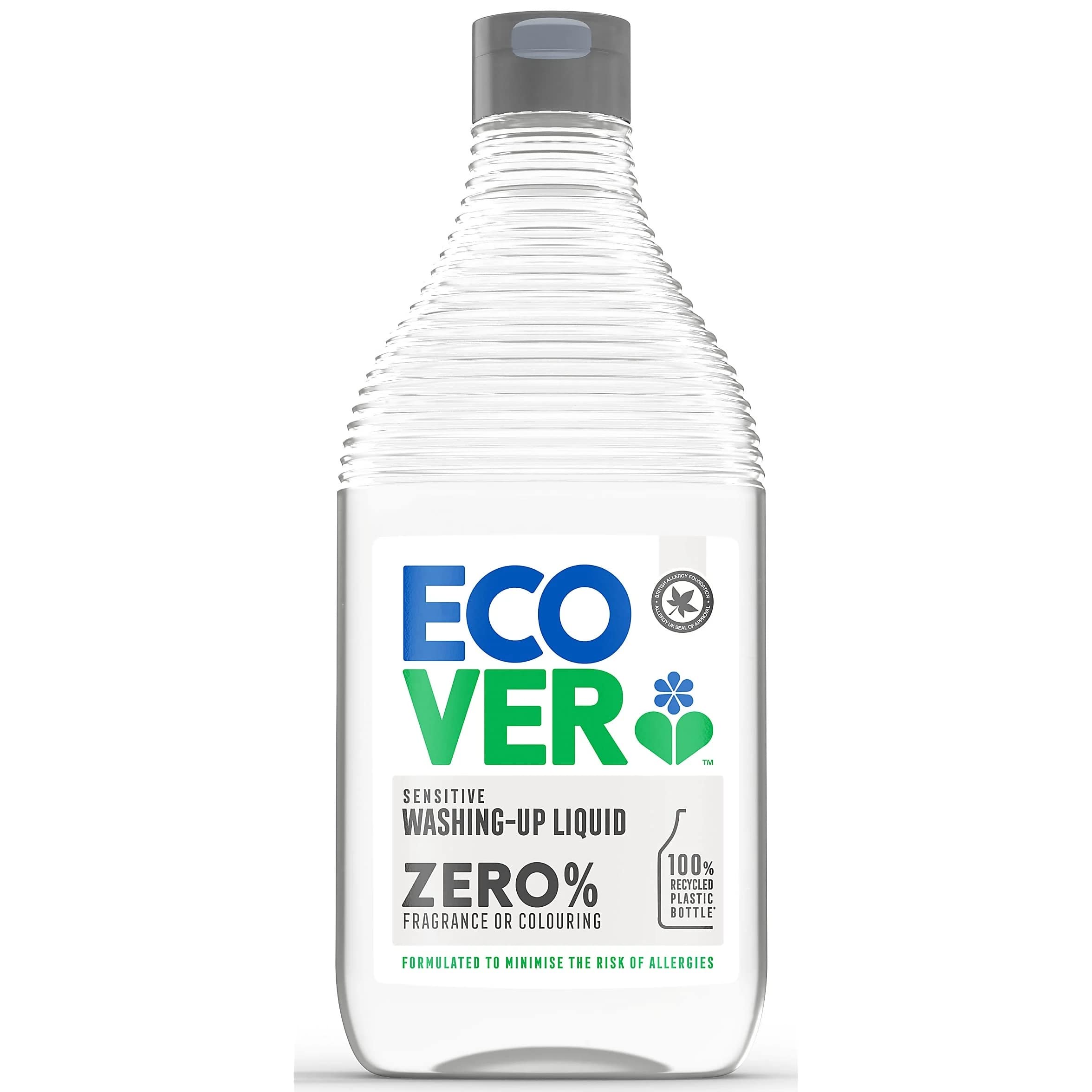 Ecover | Washing Up Liquid Zero | 2 X 450Ml