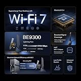 TP-Link Archer TBE553E WiFi 7 PCIe Card 6.0G/5.2G/2.4G BT 5.4 Windows view 2