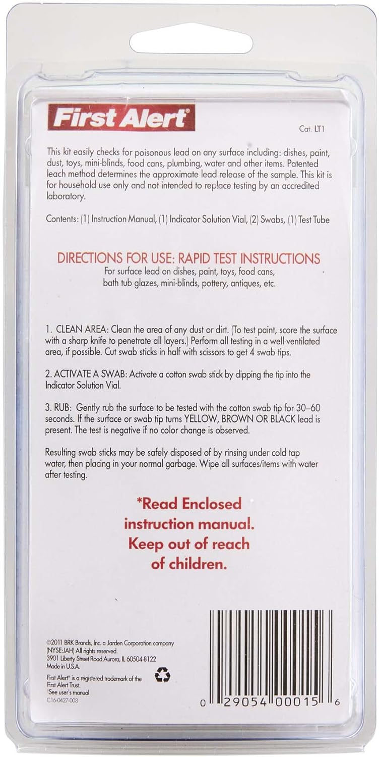 First Alert MT1 Mold Detection Kit - Mold Test Kit - 