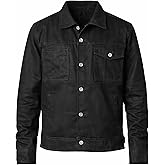 JOCHIGA Lightweight Trucker Jean Jacket For Men - Men's Denim Jacket