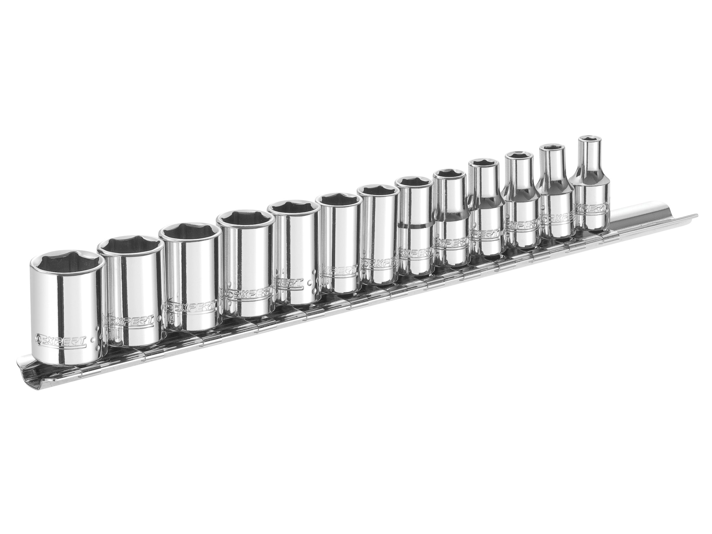 Britool E194675B Metric Drive Socket Set, 1/4", 13 Pcs