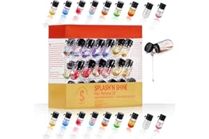 36pcs luxurious Scented Hair Perfume Oil 9 in 1,9 Varied Fragrances,Anti Frizzy,Avocado Oil,Moisturize Dry Damaged Hair,Splas