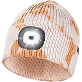 Etsfmoa Unisex Beanie with The Light Gifts for Men Dad Father USB Rechargeable Caps