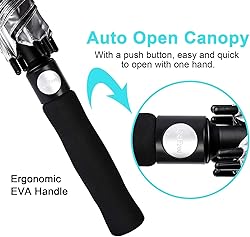 G4Free 68 Inch UV Protection Golf Umbrella Auto