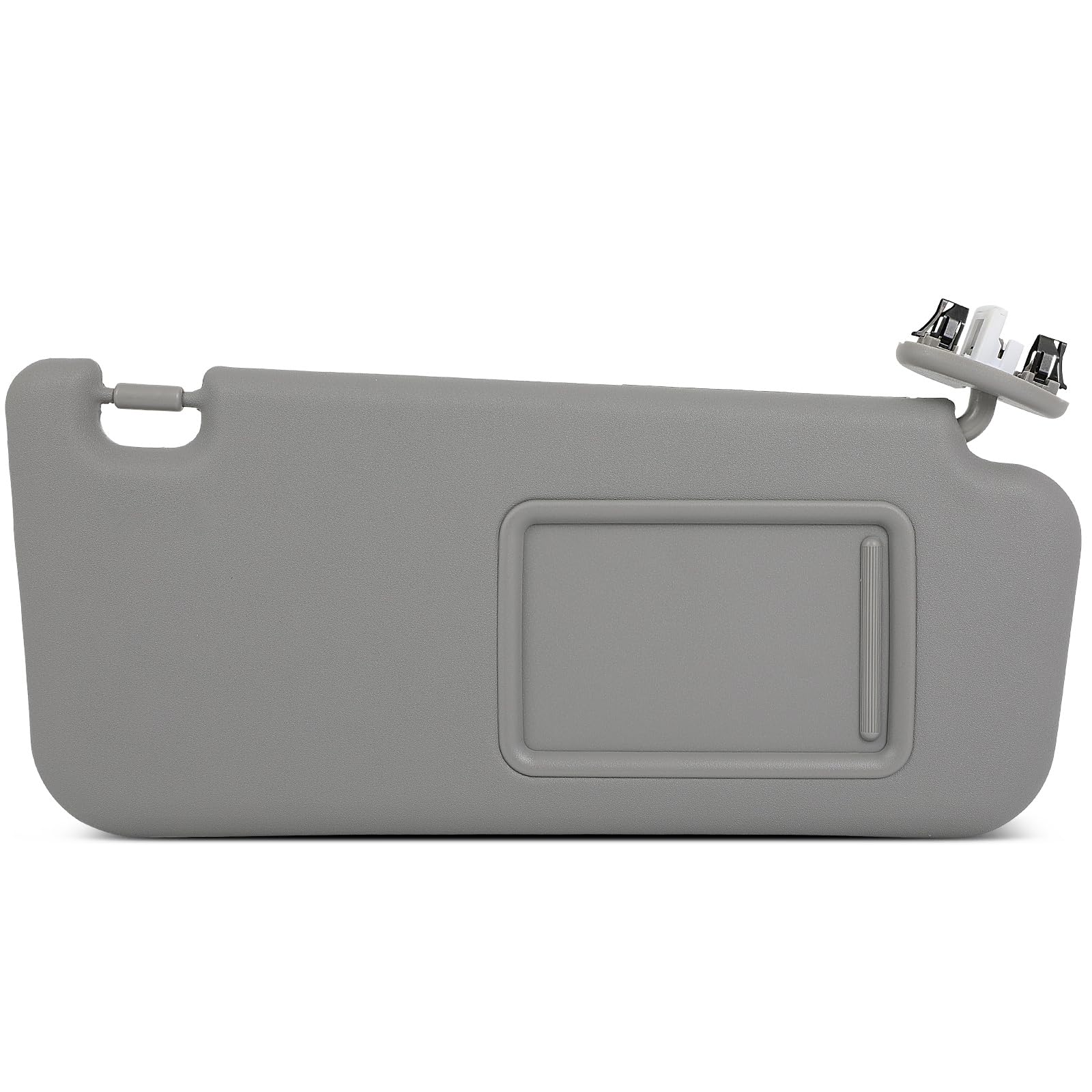 Photo 1 of SCITOO Car Sun Visor Assbembly with Mirror Replacement for 2006-2012 for Toyota for RAV4 Gray with Sunroof(Right Passenger Side)