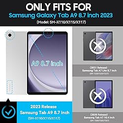 MARIWIVI Case for Samsung Galaxy Tab A9 8.7 Inch