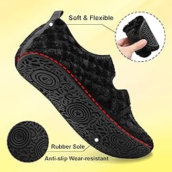 LeIsfIt House Slippers for Women Men Cozy House