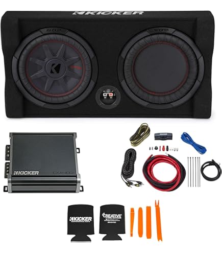 Amazon.com: KICKER Comp R 12 Inch Dual Subwoofer in Vented
