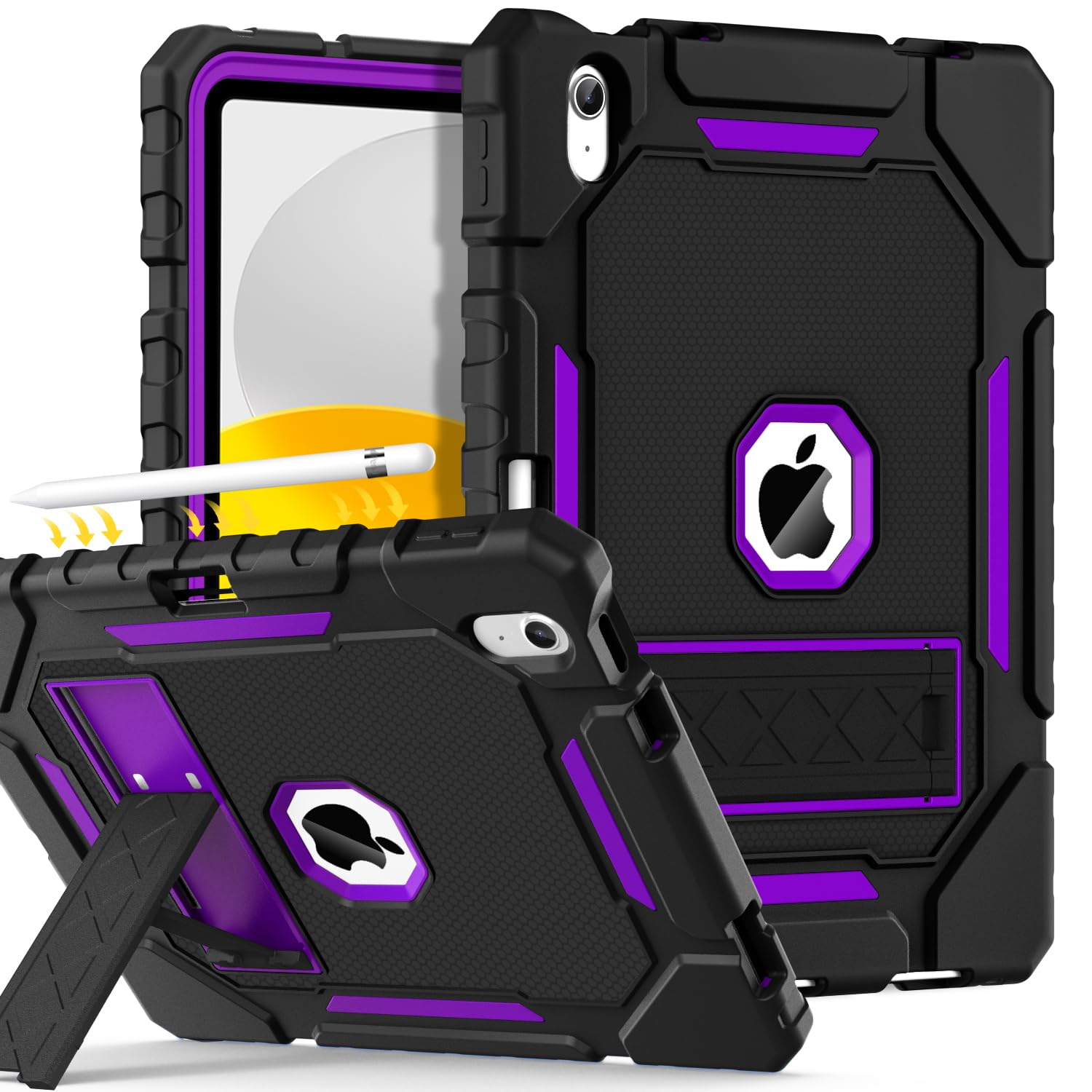 Photo 1 of ITEM IS MISSING PARTS, UNSURE WHAT PARTS ARE MISSING -------------------------Grifobes for iPad A16 Case 11th Generation 11 inch 2025 / iPad 10th Generation Case 10.9 inch 2022, Heavy Duty Military Grade Shockproof Cover with Pencil Holder for i Pad 11/10