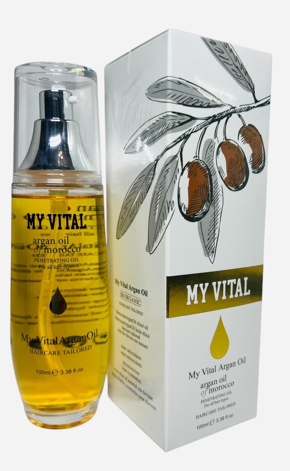 My Vital Argan Oil of Morocco Penetrating Oil, 100ml