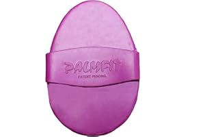 Grewal Equestrian Palm Fit Curry Comb (Purple)