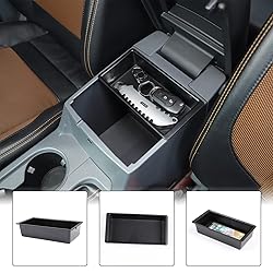 Car Armrest Box Storage Box Compatible with Ford