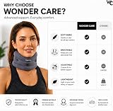 Wonder Care Soft Neck Brace Cervical Collar Grey XXL Adjustable view 6
