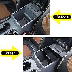 Car Armrest Box Storage Box Compatible with Ford