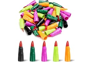 HFATMOS 50 Pcs Finger Pointers for Kids Reading Multicolor Witch Fingers, Finger Nail Covers for Kindergarteners Young Readers Masquerade Cosplay Costume Party Decorations