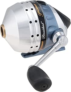 thumbnail image 2 of Pflueger President Spincast Reel Size 10 - Aluminum Frame With Dial Drag | Right/Left Hand Retrieve Fishing Reel 2 of 9