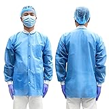 Greenour Pack of 10 Disposable Lab Coat, 3