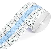 OBTANIM Transparent Waterproof Stretch Clear Adhesive Film Bandage Skin Dressing Tape for Tattoo Aftercare (2 x 394 Inch)