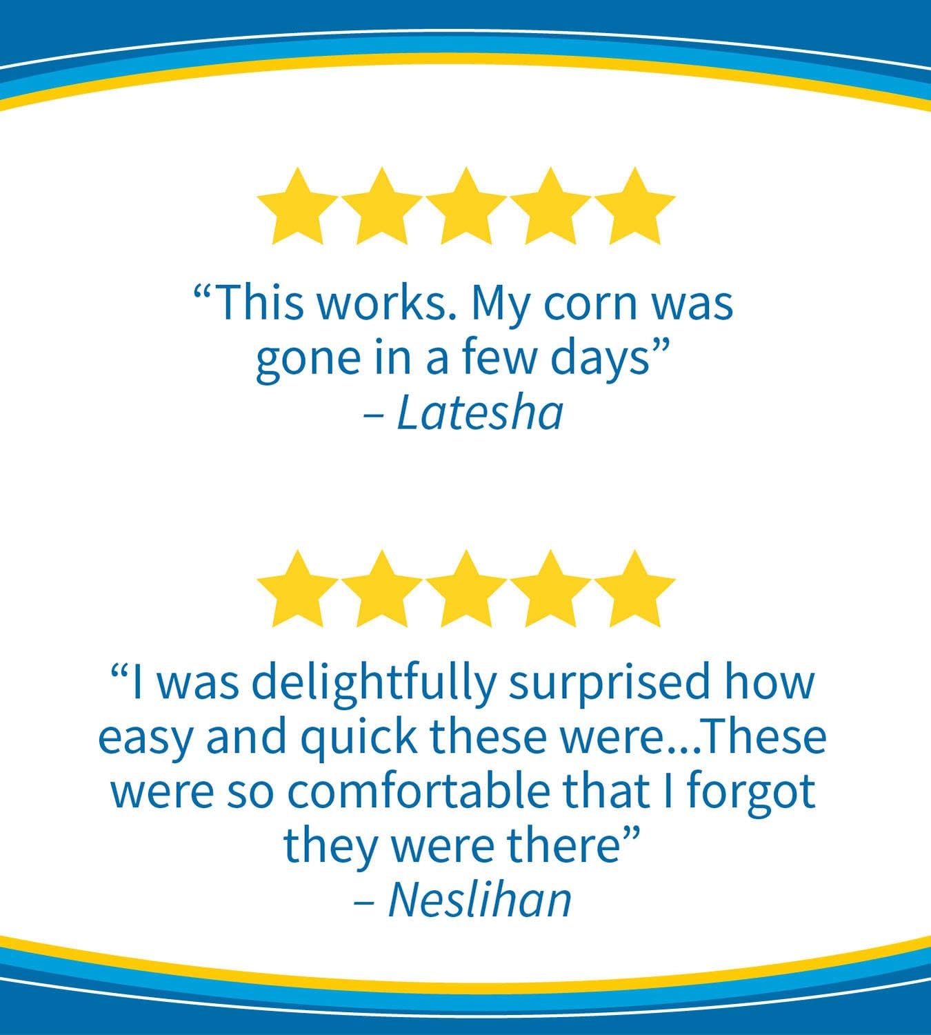 Dr. Scholl's CORN REMOVER with Duragel Technology, 6ct // Removes Corns Fast and Provides Cushioning Protection against Shoe Pressure and Friction for All-Day Pain Relief: Health & Personal Care