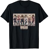 Resident Evil 30th Anniversary Key Art T Shirts and Tees for Men and Women