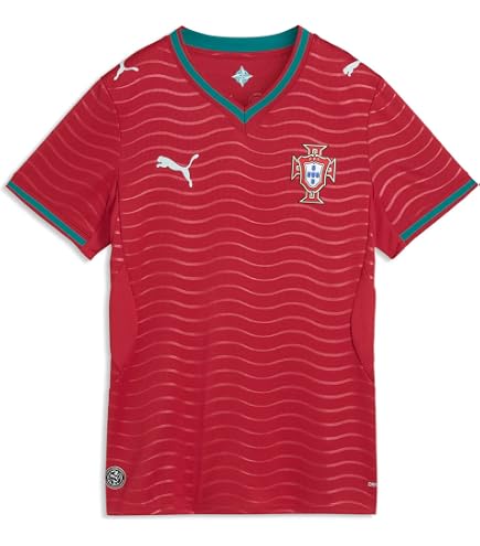 Amazon.com : Puma Men's FA Portugal Home Jersey Replica, Club Red