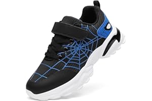 IGBAY Boys' Running Shoes for Kids Sneakers Lightweight Girls Athletic Shoes Breathable Tennis Sport Fitness & Cross Training