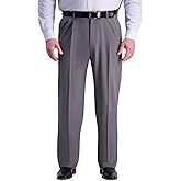 Haggar Men's Premium Comfort Classic Fit Pleat Front Pant Reg. and Big & Tall Sizes