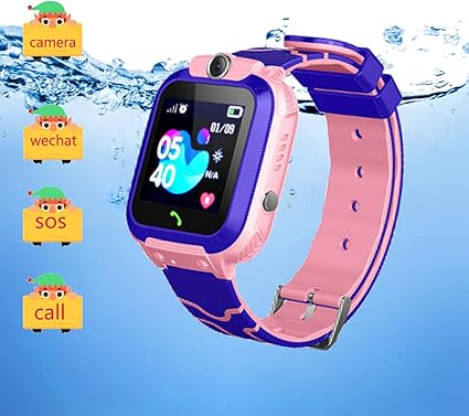 Nyriemy Reloj Inteligente para niños con rastreador de GPS – IP67 ...