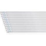 Amazon Basics Commercial Grade LED Tube Light, 5000K, 14W T8 Compatible, Plug and Play, Daylight, 4-Foot, 12-Pack