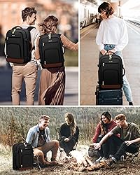 LOVEVOOK Carry On Travel Backpack For Women Men
