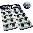 BlueDot Trading AG13 LR44 LR1154 SR44 A76 357A 303 357 LR44 Alkaline Button Coin Cell 1.5v Battery for Watches, calculators, and Toys, Quantity 20 Count