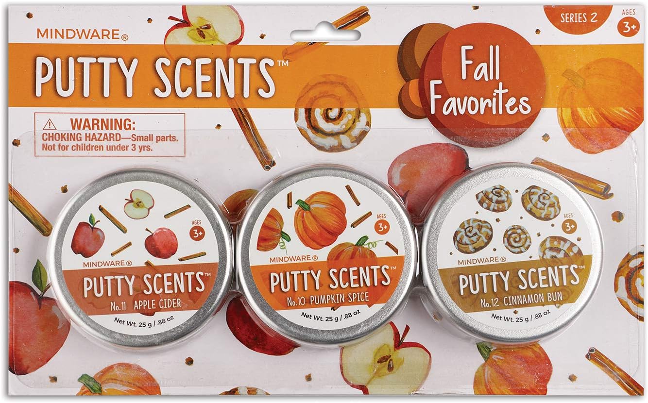 MindWare Putty Scents Set of 3: Putty with Autumn scents: Toys & Games