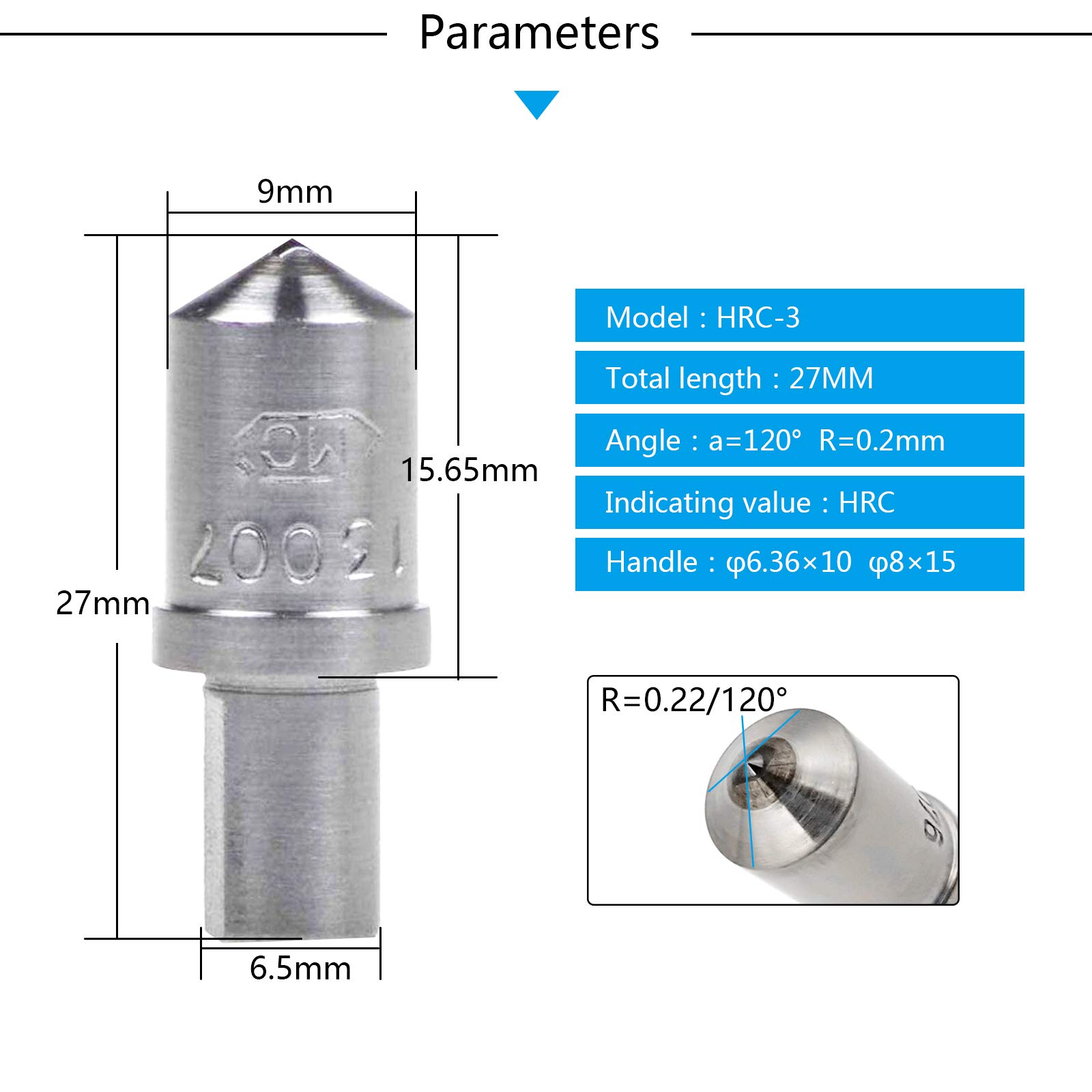 Hardness Testing Equipment 1.588mm 1/16 inch Brinell Hardness Indenter