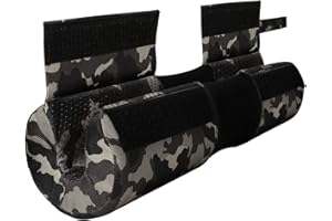 POWER GUIDANCE Barbell Squat Pad - Neck & Shoulder Protective Pad Built-in Velcro Straps and Anti-Skid Points for Squats, Lun