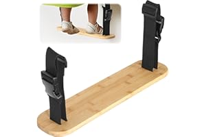 Baby Footrest Compatible with Fast Table Chair,Bamboo High Chair Footrest,Non-Slip Adjustable Foot Rest with Rounded Corners,