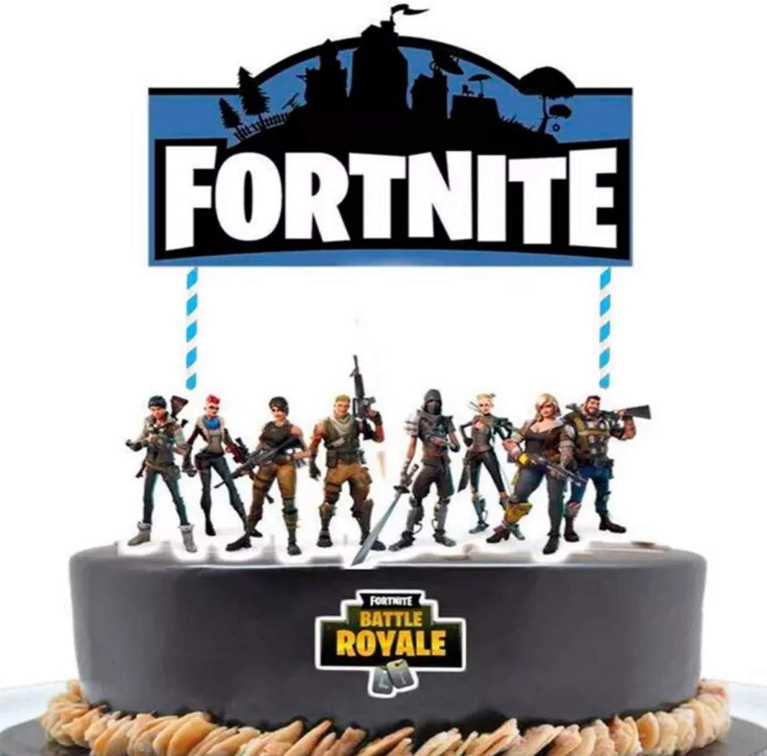 Fort Birthday Cake Topper (Self Assembly)
