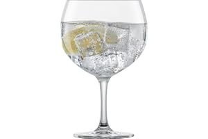 Schott Zwiesel Gin Tonic Bar Special Glass (Set of 4), Bulbous Long Drink Glasses for Gin Tonic, Dishwasher Safe Tritan Crystal Glasses, Made in Germany (Item No. 130002)