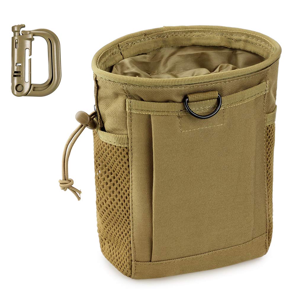 Sacchetto Tattico Molle Dump Pouch - Per Caccia, Airsoft E Lavoro, 7 Colori Disponibili - Foto 12